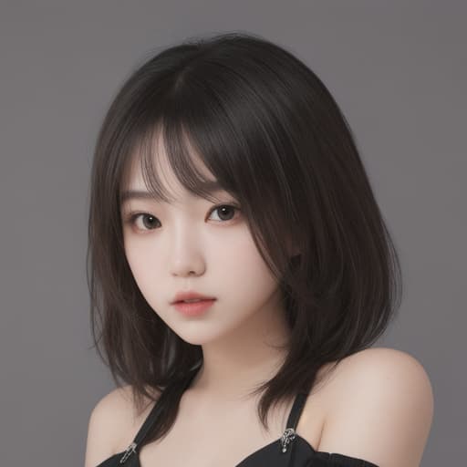  girl, best quality, solo, headshot, simple background