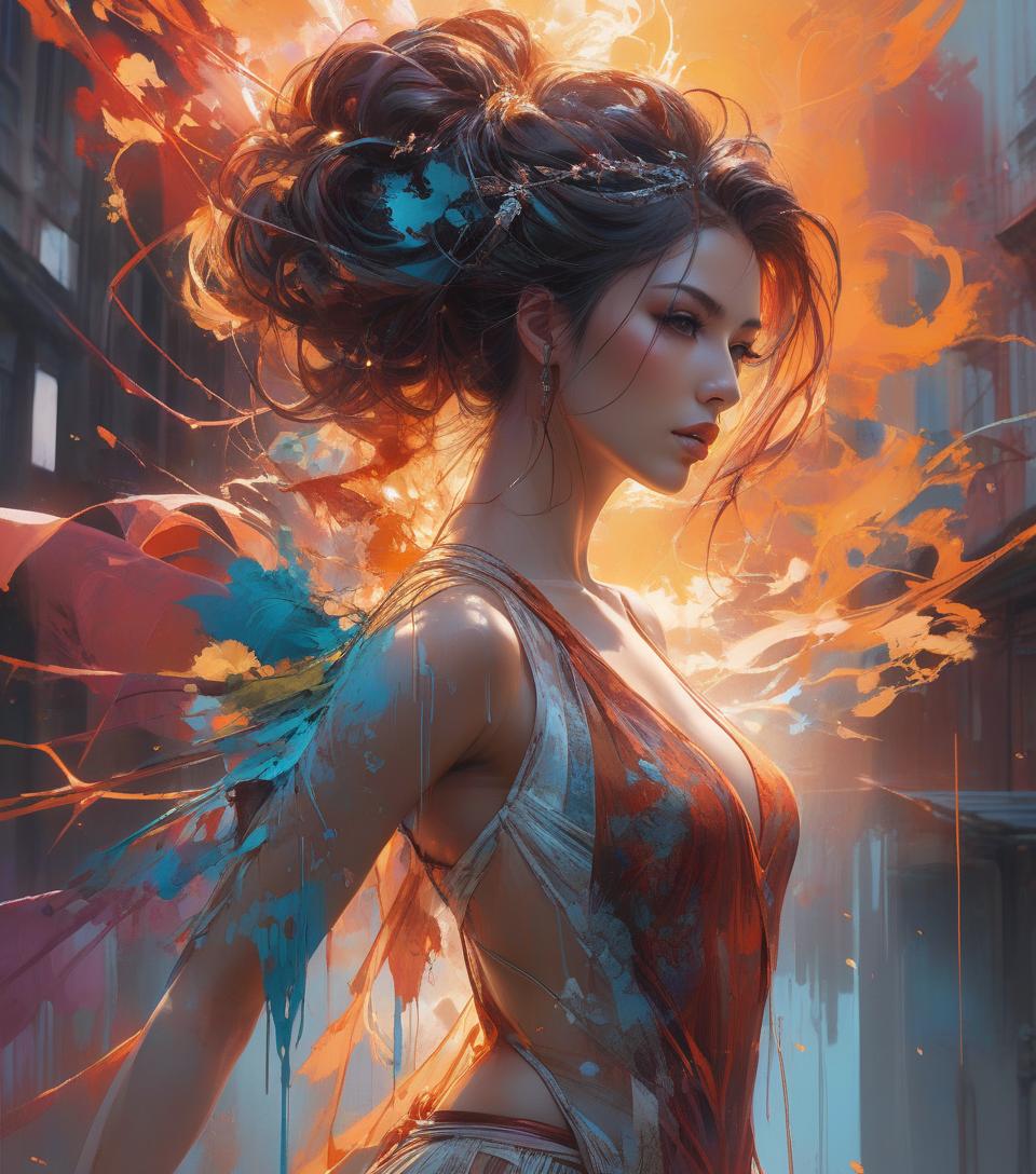  beautiful woman, awe inspiring painting of awe striking silkenshadowscore, where silk fabrics dance with lights and shadows, creating an atmosphere mystery, perfect anatomy, captivating scene, centered, approaching perfection, dynamic, highly detailed, artstation, concept art, smooth, sharp focus, illustration, art by carne griffiths and wadim kashin, graffiti airbrushing techniques, high definition, accent lighting, contrasted with bright paint colors, by squal92i hyperrealistic, full body, detailed clothing, highly detailed, cinematic lighting, stunningly beautiful, intricate, sharp focus, f/1. 8, 85mm, (centered image composition), (professionally color graded), ((bright soft diffused light)), volumetric fog, trending on instagram, trending on tumblr, HDR 4K, 8K