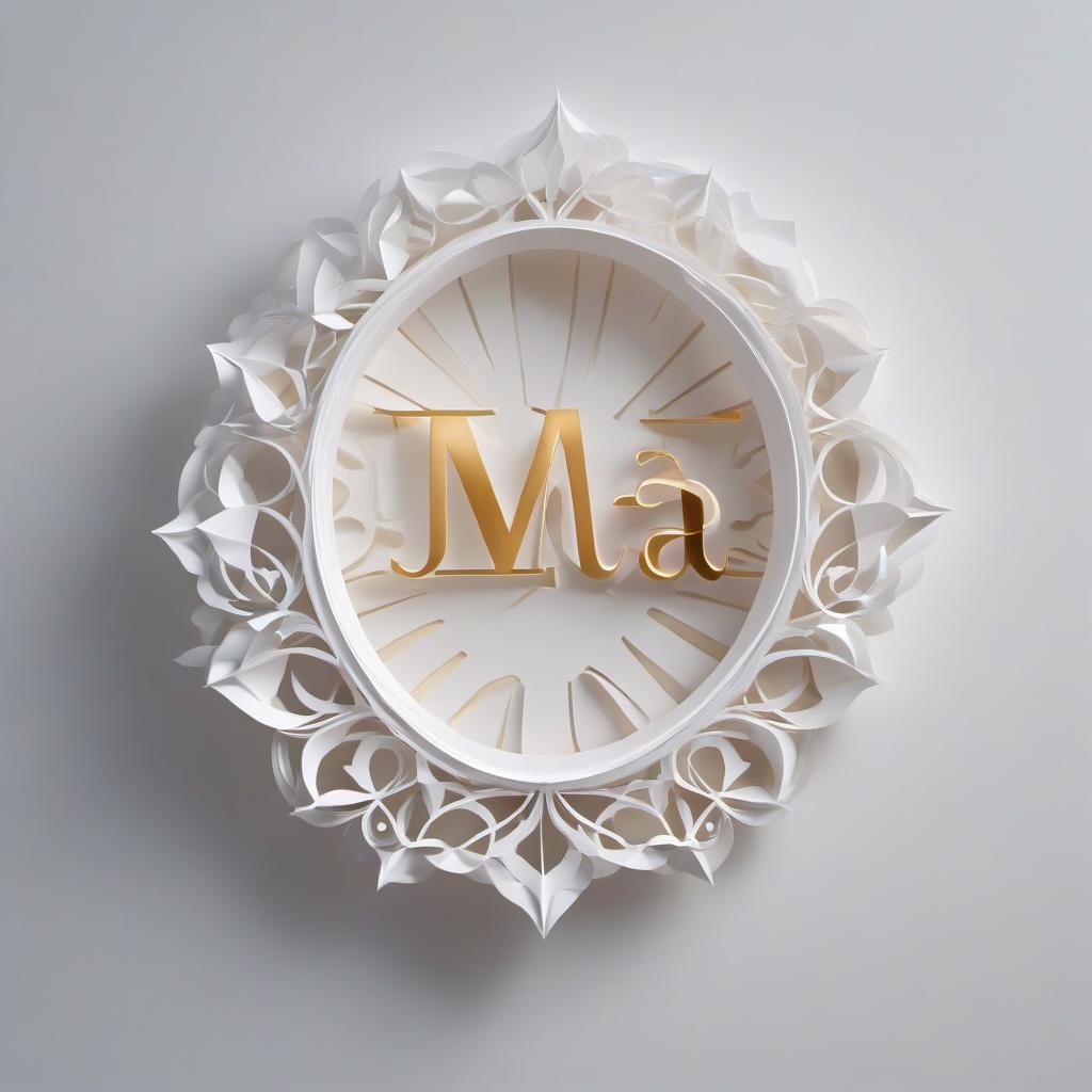  kirigami representation of the logo with the words "mt java aqa" . 3d, paper folding, paper cutting, japanese, intricate, symmetrical, precision, clean lines hyperrealistic, full body, detailed clothing, highly detailed, cinematic lighting, stunningly beautiful, intricate, sharp focus, f/1. 8, 85mm, (centered image composition), (professionally color graded), ((bright soft diffused light)), volumetric fog, trending on instagram, trending on tumblr, HDR 4K, 8K