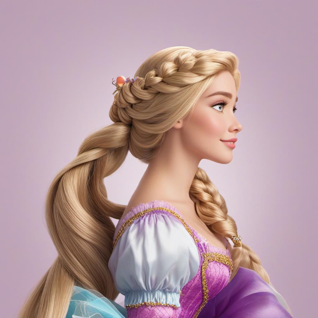  rapunzel, profile image style