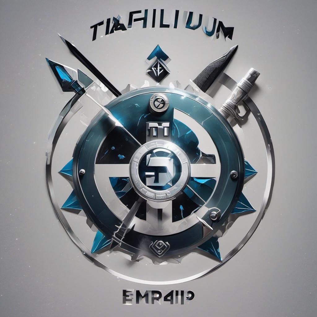  a picture of the element thallium as a superhero with the symbol ti on the chest and tools that represent thallium physical and chemical traits , profile image style