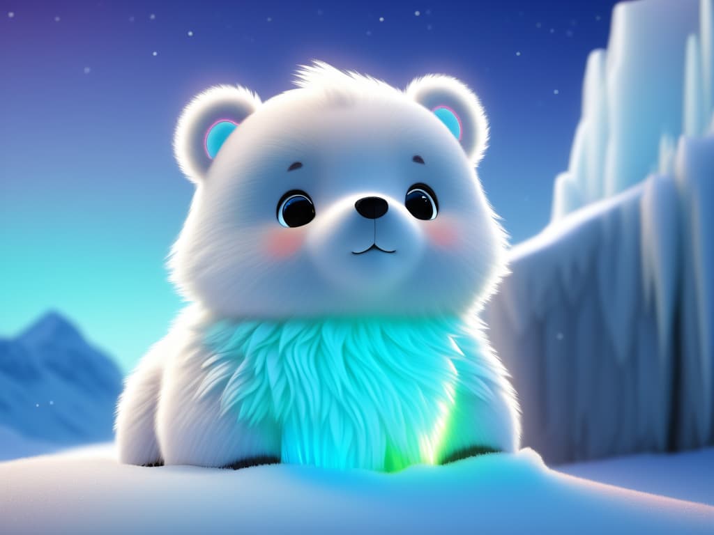  arctic bear, cute, detailed background, highly detailed, 4k resolution, soft lighting, snowy environment, iceberg, northern lights, whimsical style, art station inspirations, atmospheric lighting, hdr effects, detailed drawing, cold color palette, front view, wide angle lens, realistic photography ((20 85mm)), highly detailed photo, sharp details, best quality, 4k, raw photoarctic bear, cute, detailed background, highly detailed, 4k resolution, soft lighting, snowy environment, iceberg, northern lights, whimsical style, art station inspirations, atmospheric lighting, hdr effects, detailed drawing, cold color palette, front view, wide angle lens, realistic photography ((20 85mm)), highly detailed photo, sharp details, best quality, 4k, raw p