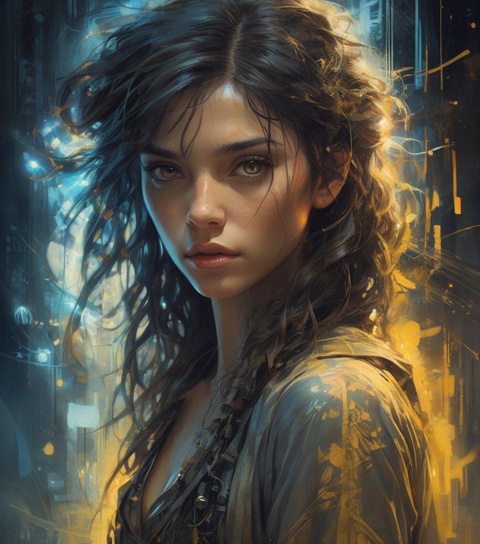  artwork, hyper realistic surreal and fantastic composition perfect and dynamic digital painting, portrait of anna sawai, messy hair, black light atmosphere, style jose royo, boris vallejo, carne griffiths, wadim kashin, harrison fisher, brian froud and jeremy mann, epic setting, black light show, varying styles of steadman, hanuka, klimt, bell, hobbie, newton, greg rutkowski, atmospheric, artstation trend, artgerm, deviant art, octane, masterpiece, complex art, details intricate, matte painting movie poster, golden ratio, trending on cgsociety, incredibly detailed and incredibly beautiful