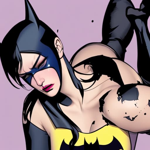  Batgirl beaten up badly