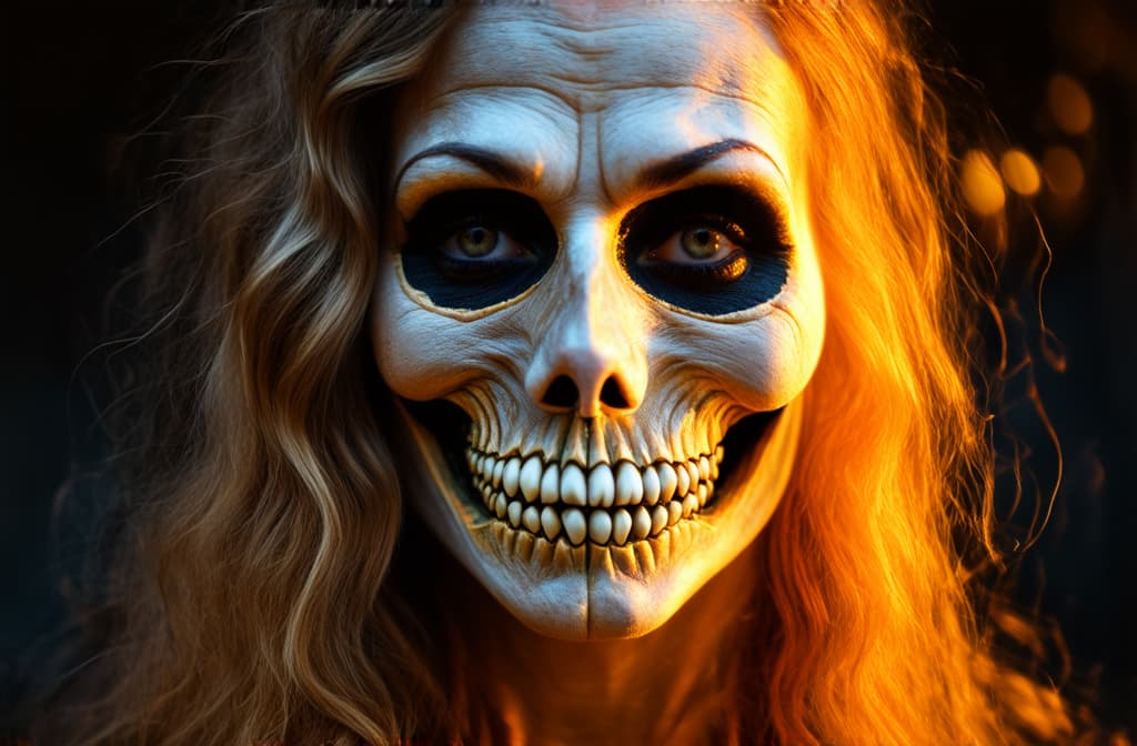  free halloween background wallpaper page illustration post ar 3:2, (natural skin texture), highly detailed face, depth of field, hyperrealism, soft light, muted colors