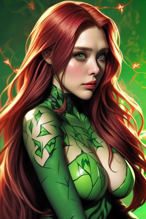  Elizabeth Olsen as Poison Ivy