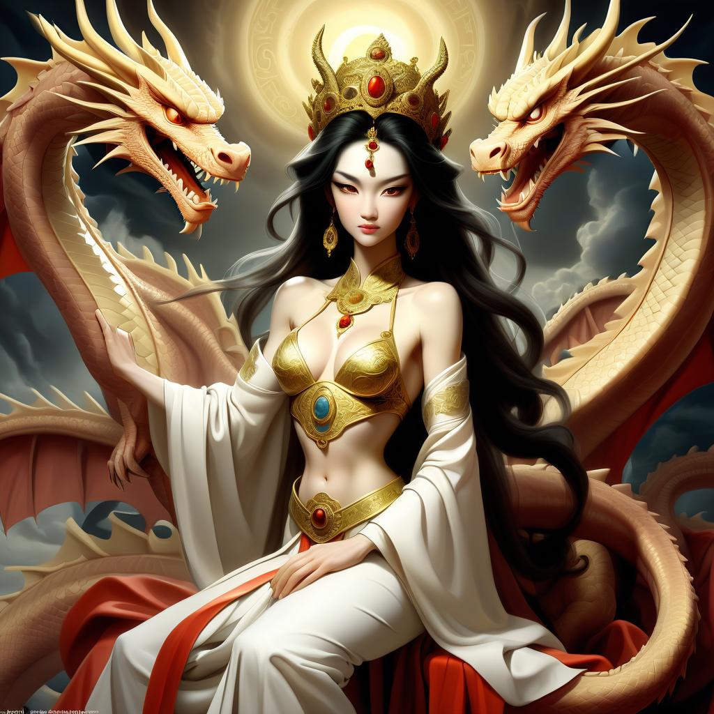  the supreme, the immortals, the divine, the dragons, the energy, . . .....beautiful, . . . ... sexual, ..., royal concubines