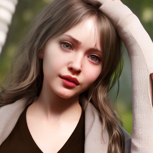 redshift style Mila Azul, full body, hyper realistic and detailed face, perfect body, perfect eyes and lips