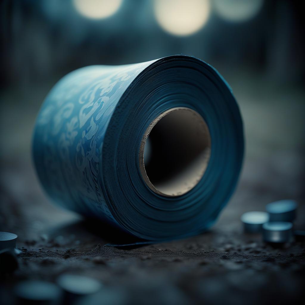  cinematic film still bog roll blues . shallow depth of field, vignette, highly detailed, high budget, bokeh, cinemascope, moody, epic, gorgeous, film grain, grainy