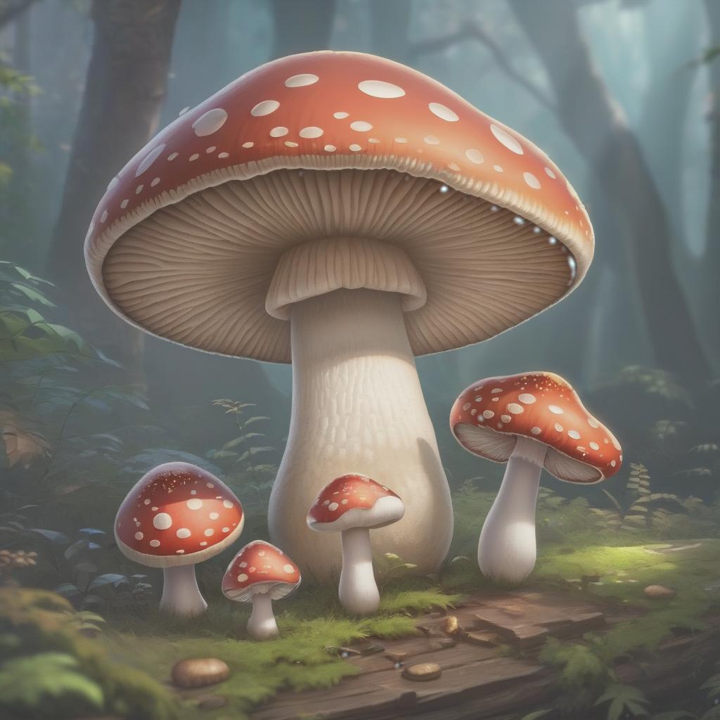  mushroom, hkmagic