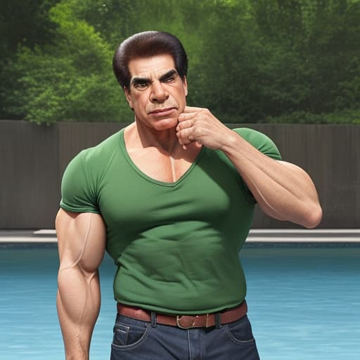  Lou Ferrigno queer face