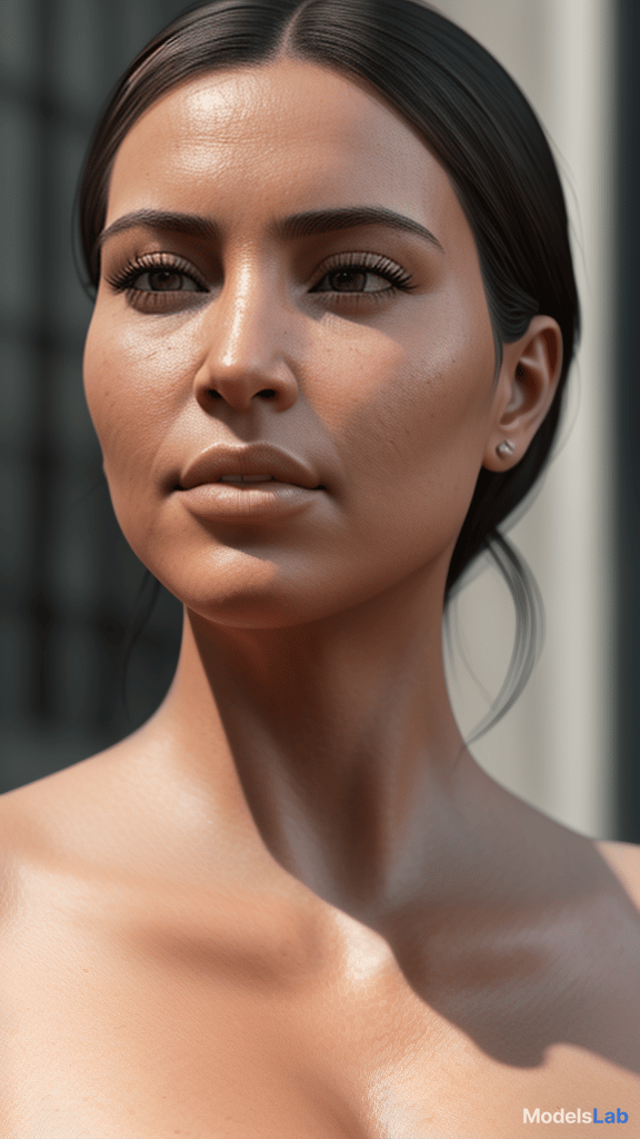  naked kim kardashian realistic style, lifelike details, natural lighting, true to life colors, high resolution, photorealism, intricate textures, fine details, accurate proportions, depth of field, soft shadows, natural reflections, canon eos r5, f/2.2, iso 100, 1/200s, 8k, raw, unedited, subtle highlights, human expressions, environmental accuracy, dynamic range, skin texture, atmospheric perspective, real world materials, nuanced lighting, authentic scenery, hyper detailed, minimal post processing, realistic ambiance, high fidelity rendering