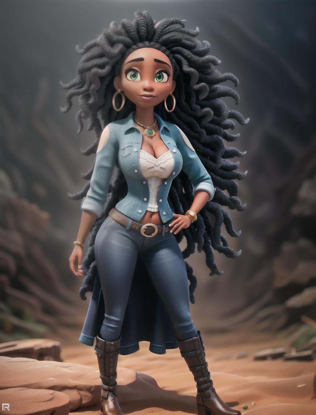  Black cowgirl, eating seafood hyperrealistic, full body, detailed clothing, highly detailed, cinematic lighting, stunningly beautiful, intricate, sharp focus, f/1. 8, 85mm, (centered image composition), (professionally color graded), ((bright soft diffused light)), volumetric fog, trending on instagram, trending on tumblr, HDR 4K, 8K