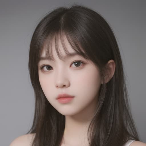  girl, best quality, solo, headshot, simple background