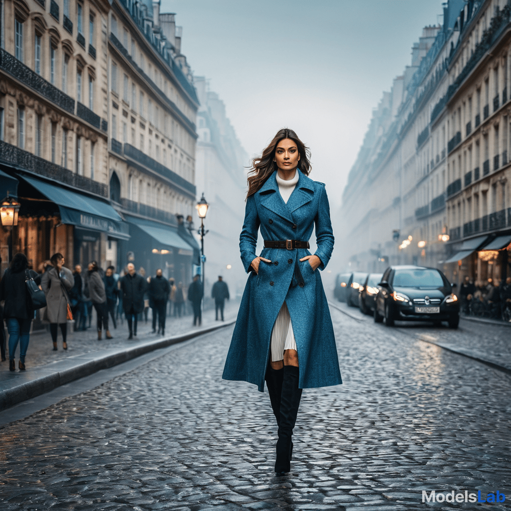  fille qui se balade sur la ville de paris hyperrealistic, full body, detailed clothing, highly detailed, cinematic lighting, stunningly beautiful, intricate, sharp focus, f/1. 8, 85mm, (centered image composition), (professionally color graded), ((bright soft diffused light)), volumetric fog, trending on instagram, trending on tumblr, HDR 4K, 8K