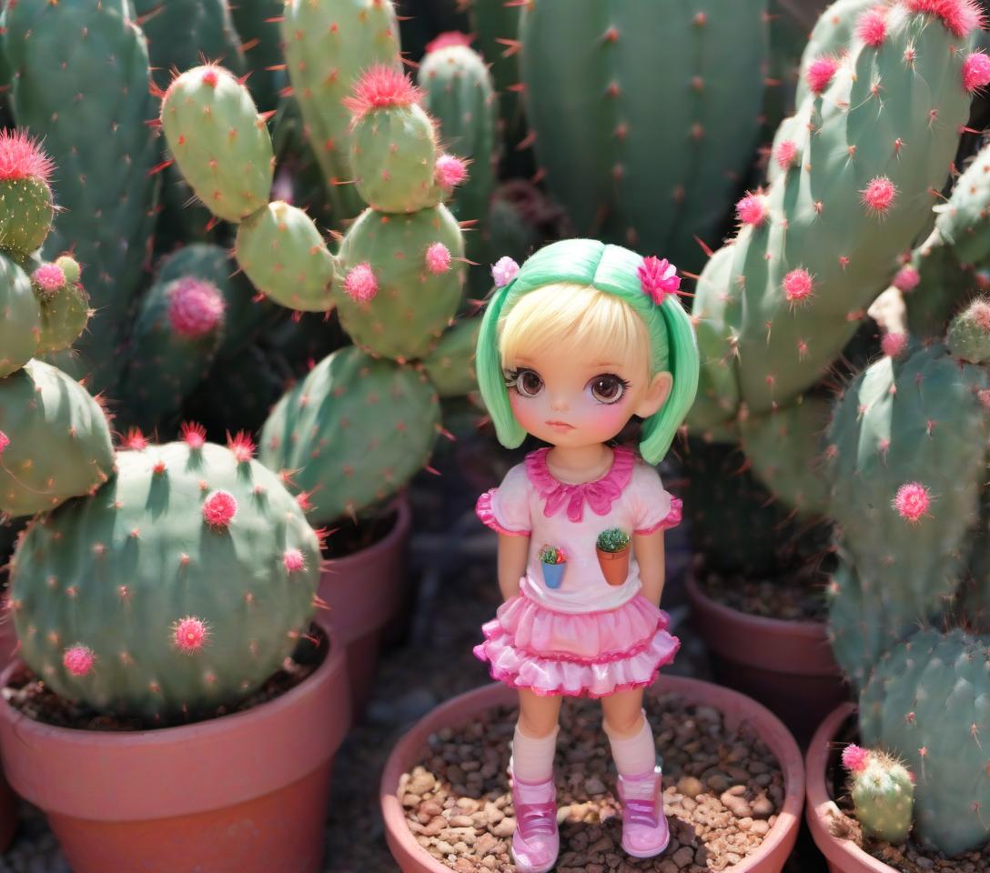  little candy cactus girl