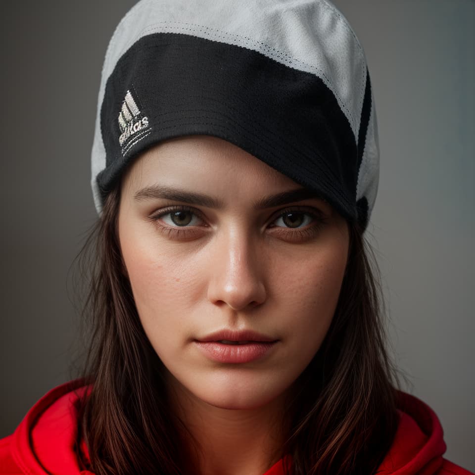  put on my head a adidas bucket hat, hq, hightly detailed, 4k