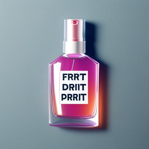  Fort bottle perfume with the word drift on it