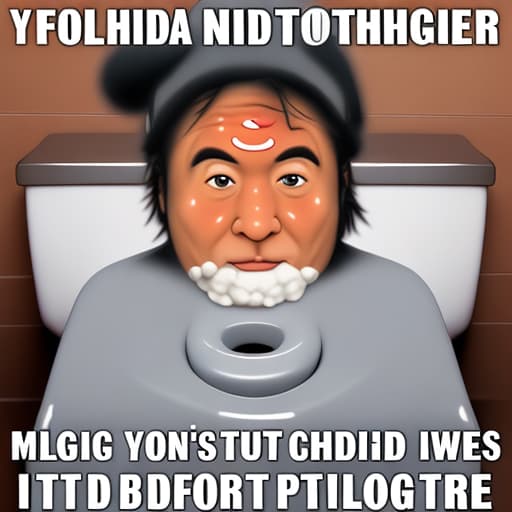  Skibidi toilet nugget face chicken meme man