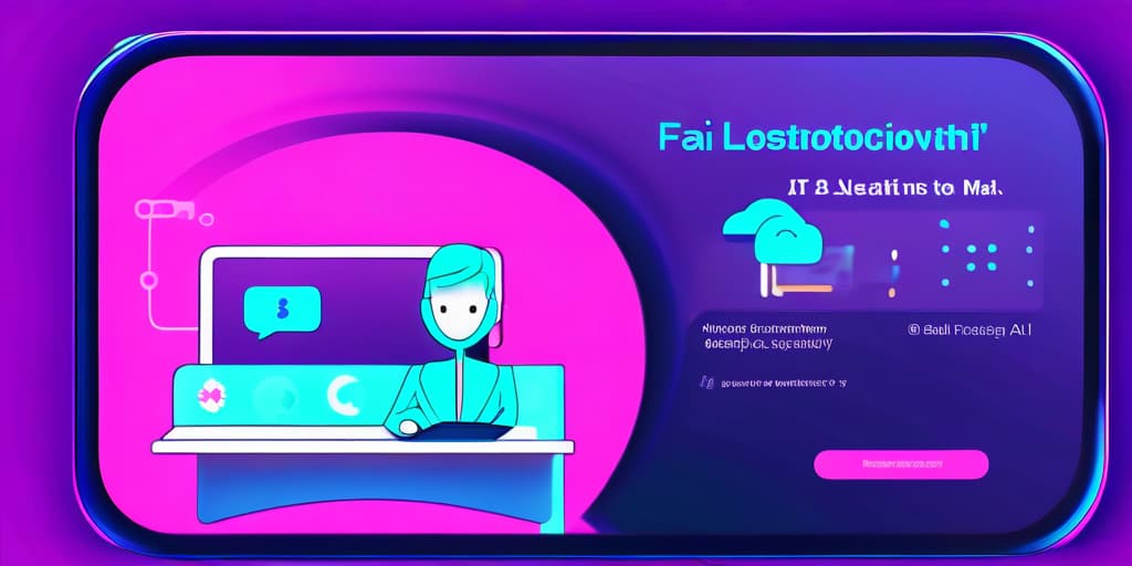  raise productivity in your daily work with ai assistant in purple and cyan