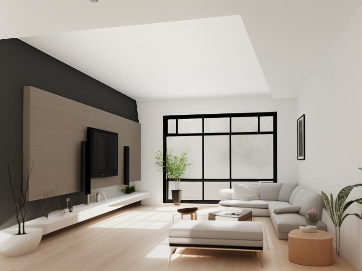  minimalist style living room