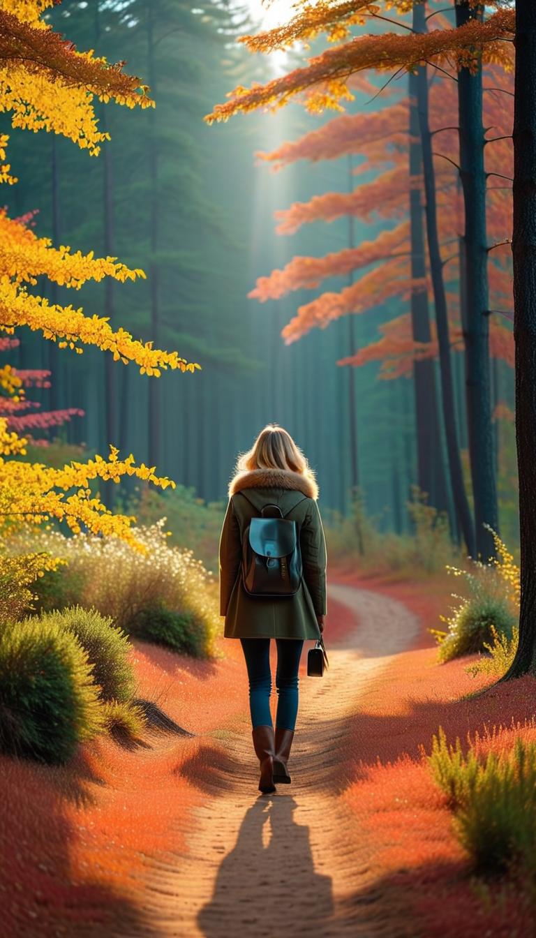  professional 3d model of autumn . rendered with octane, the model is highly detailed,dramatic lighting. hyperrealistic, full body, detailed clothing, highly detailed, cinematic lighting, stunningly beautiful, intricate, sharp focus, f/1. 8, 85mm, (centered image composition), (professionally color graded), ((bright soft diffused light)), volumetric fog, trending on instagram, trending on tumblr, HDR 4K, 8K