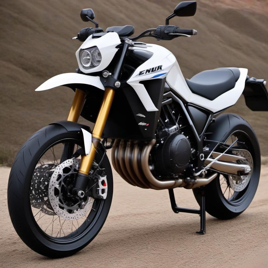  Show me the enduro motorcycle Racer panther 2023 on motards