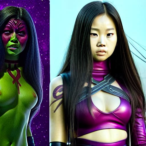  Jennie Kim as Gamora