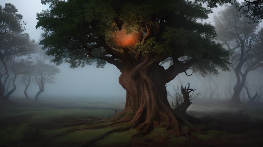  a leans against the tree trunk. night. a dead tree whose nches wrap around a bloody moon. hyperrealistic, full body, detailed clothing, highly detailed, cinematic lighting, stunningly beautiful, intricate, sharp focus, f/1. 8, 85mm, (centered image composition), (professionally color graded), ((bright soft diffused light)), volumetric fog, trending on instagram, trending on tumblr, HDR 4K, 8K