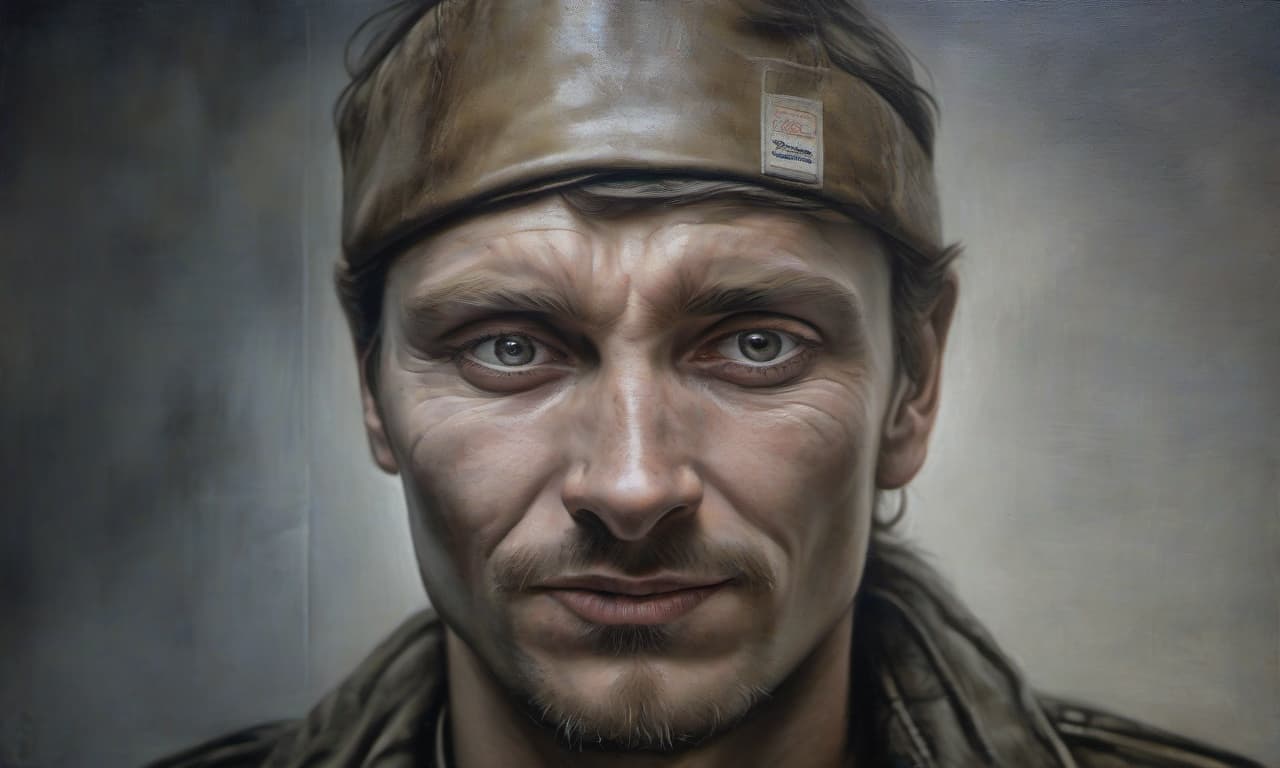  hyperrealistic art bandit showdowns in russia . extremely high resolution details, photographic, realism pushed to extreme, fine texture, incredibly lifelike, perfect hands