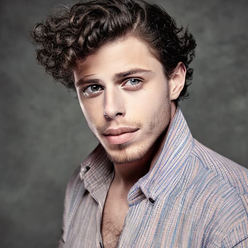 portrait+ style Francois Arnaud queer face