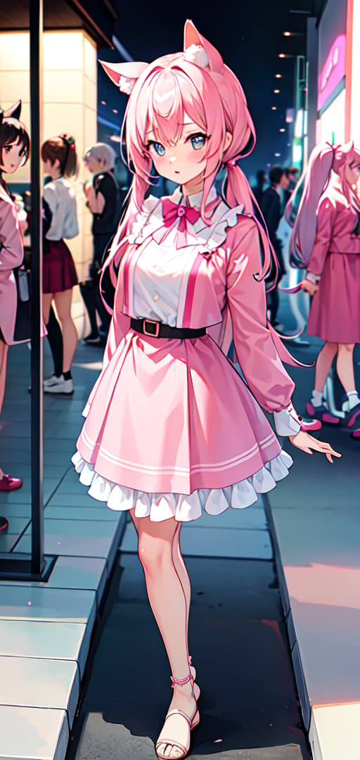  pink , pink , pink hair, light pink hair, , twintails, up ponytail, twin rolls, huge s, super s, demonic s, bangs, s, huge s, , beautiful skin, barefoot, bright, fair-skinned, full body, slender, slender huge s, cute, standing, slim, light, pink cheongsam, lines, gal, not wearing, front open, huge s, eyes, super , Z cup, , animal ears, light pink s, small s, estrus, beautiful s, , close together, , twins, sisters, s together, cute s, , Holstein, twins, toro face, pink eyebrows, mother, mother, sister, , niece, 3 people, 4 people, 5 people, 6 people, 7 people, 8 people, 9 people, 10 people, multiple people, lol