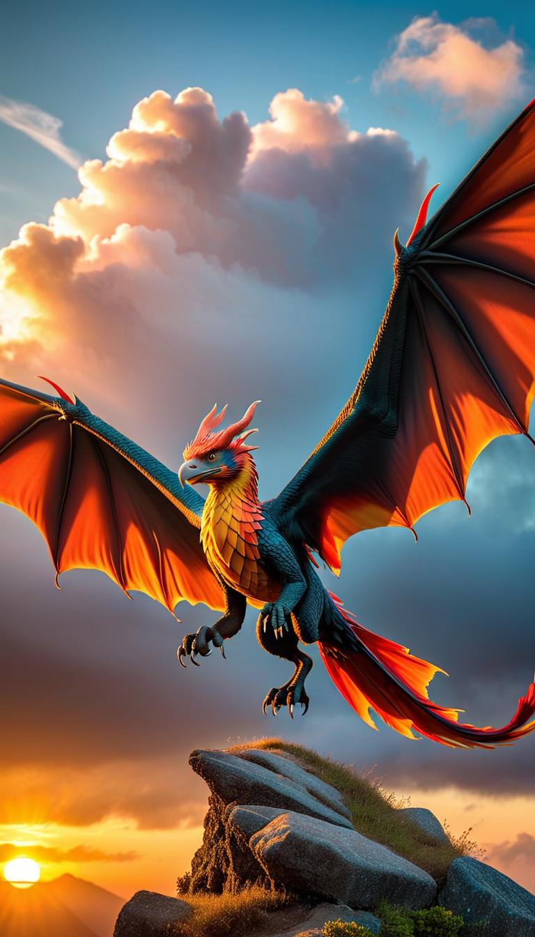  professional 3d model of harry potter on a beatyful sunset orange dragon flying throw a big fluffy cloud during the sunrise getting away from private drive . rendered with octane, the model is highly detailed,dramatic lighting. hyperrealistic, full body, detailed clothing, highly detailed, cinematic lighting, stunningly beautiful, intricate, sharp focus, f/1. 8, 85mm, (centered image composition), (professionally color graded), ((bright soft diffused light)), volumetric fog, trending on instagram, trending on tumblr, HDR 4K, 8K