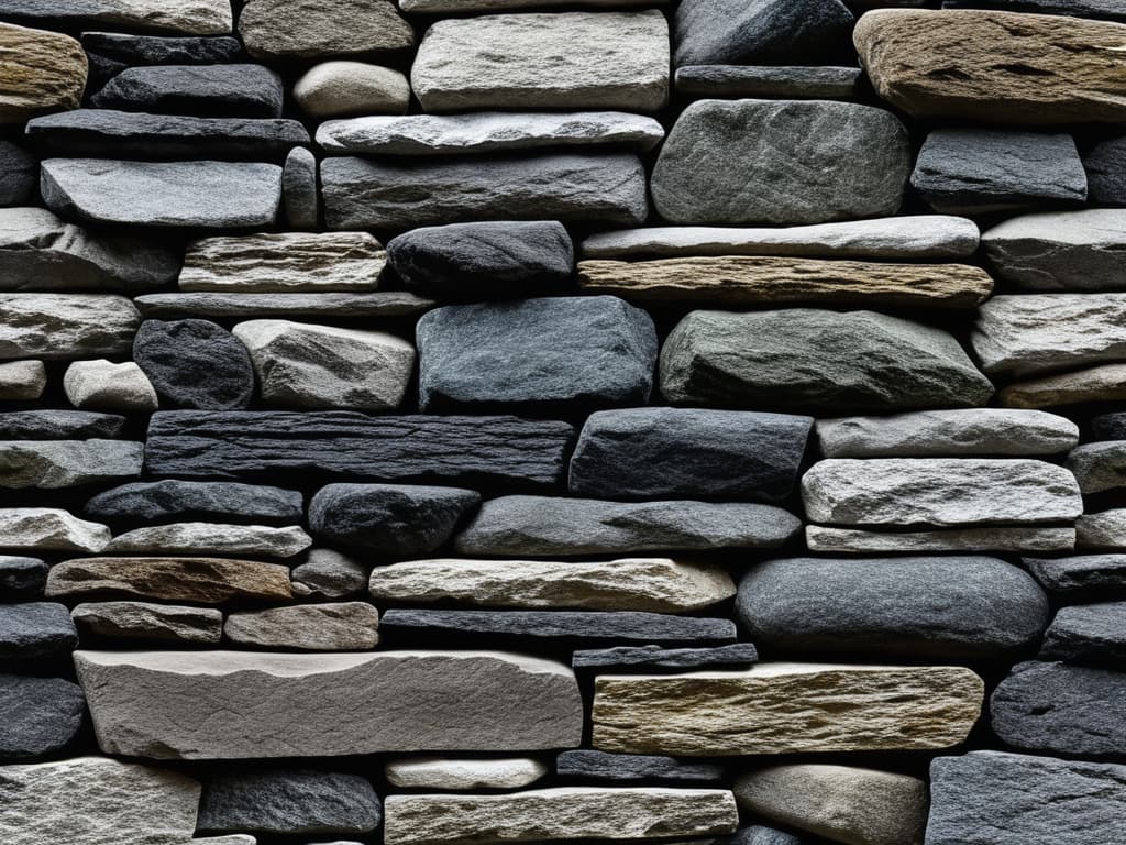  generate a realistic 4k photgraph of eldorado stone. The image must not contain people in it. Make sure the image is very realistic. Make sure the image can be used for a company that sells eldorado stones to masonry companies. This company sells masonry supplies. The picture must be presentable to show a client online.