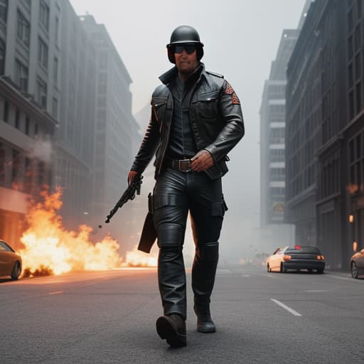  free fire rank push hyperrealistic, full body, detailed clothing, highly detailed, cinematic lighting, stunningly beautiful, intricate, sharp focus, f/1. 8, 85mm, (centered image composition), (professionally color graded), ((bright soft diffused light)), volumetric fog, trending on instagram, trending on tumblr, HDR 4K, 8K