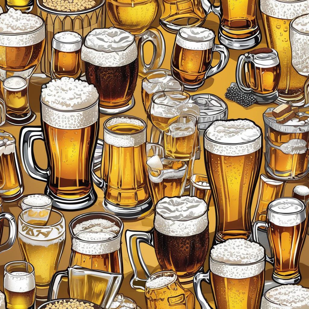  a wallpaper for a beer, award winning, professional, highly detailed, masterpiece