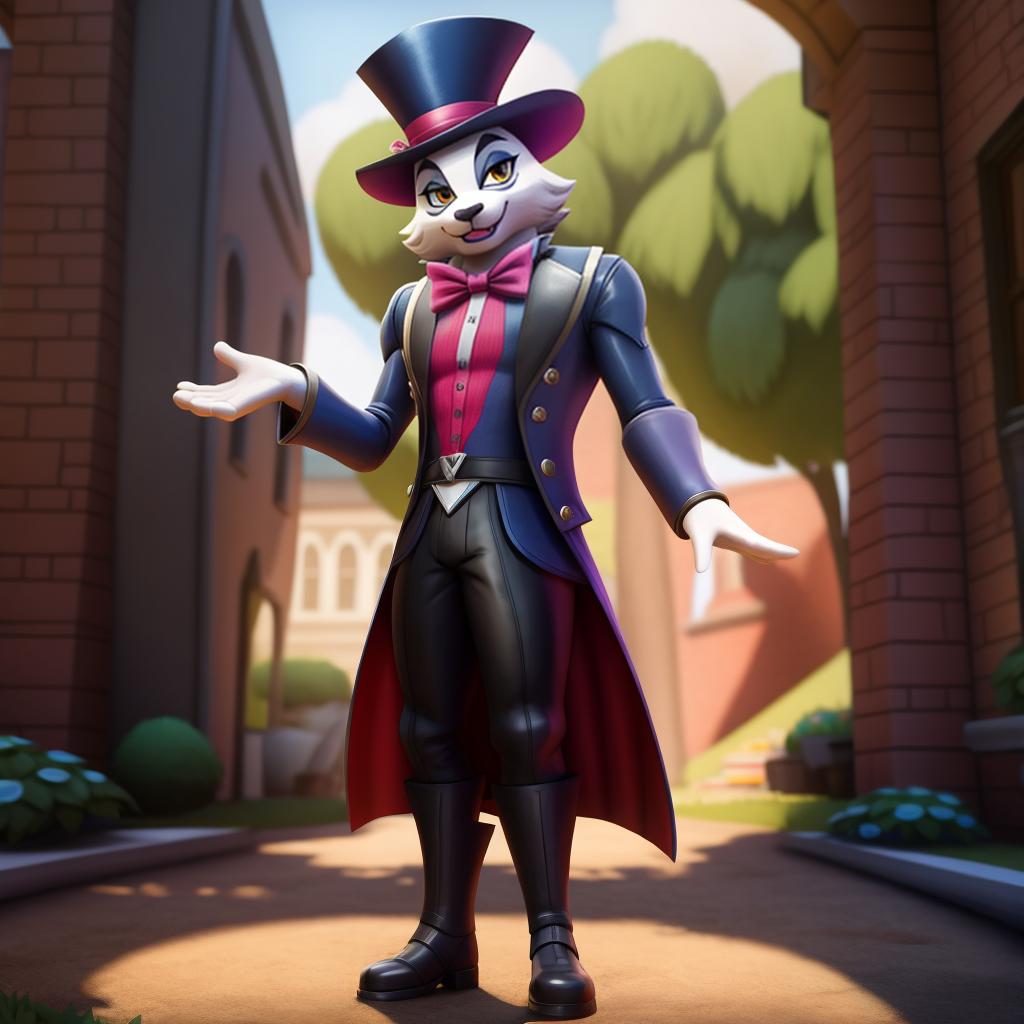  Magician (fortnite), full body, open eyes, masterpiece, 4k, fine details,