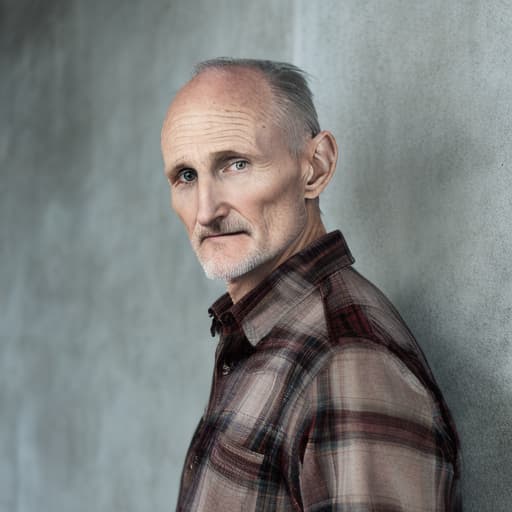 portrait+ style Colm feore queer face