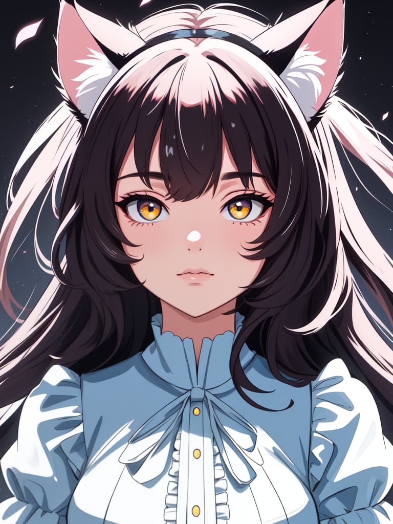  ultra detailed: 1.2, best quality, ma, eyes, cat ears, upper eyes, long hair, masterpiece, best quality,8k,ultra detailed,high resolution,an extremely delicate and beautiful,hyper detail