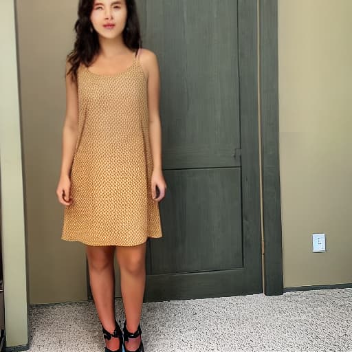  Tan wearing dress with nice age