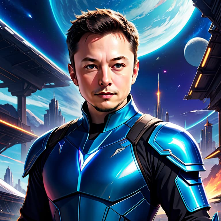  avatar, elon musk, anime artwork, anime style, key visual, vibrant, studio anime, highly detailed