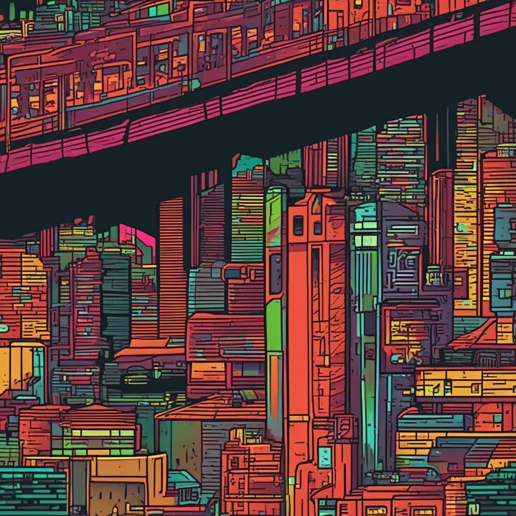  masterpiece, best quality, cyberpunk city, masterpiece, top quality, best quality, 8k resolution