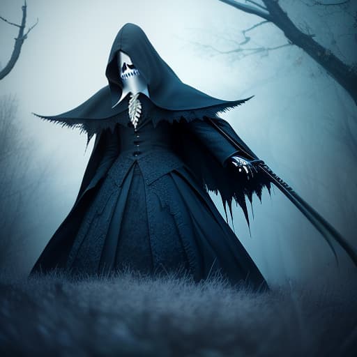  Jack Skellington as the Grimm Reaper, intricately deisgned Sycthe, incredibly large and covered in blood Sycthe, style of Tim Burton, depth of field, cinematic composition, ultra detailed, hyper focus, high res, unreal engine, masterpiece,, hyperrealistic, high quality, highly detailed, cinematic lighting, intricate, sharp focus, f/1. 8, 85mm, (centered image composition), (professionally color graded), ((bright soft diffused light)), volumetric fog, trending on instagram, HDR 4K, 8K