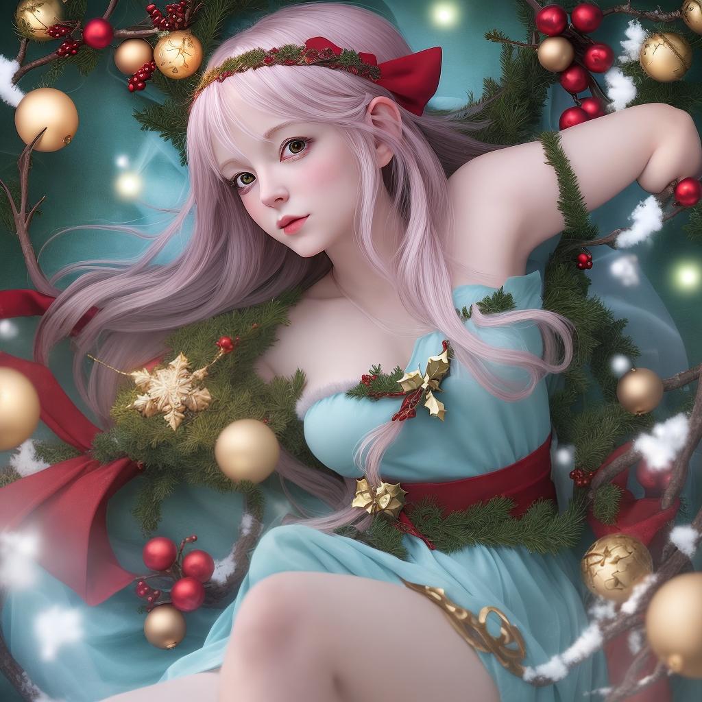  yule fairy anime style 8k