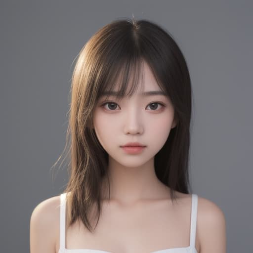  girl, best quality, solo, headshot, simple background