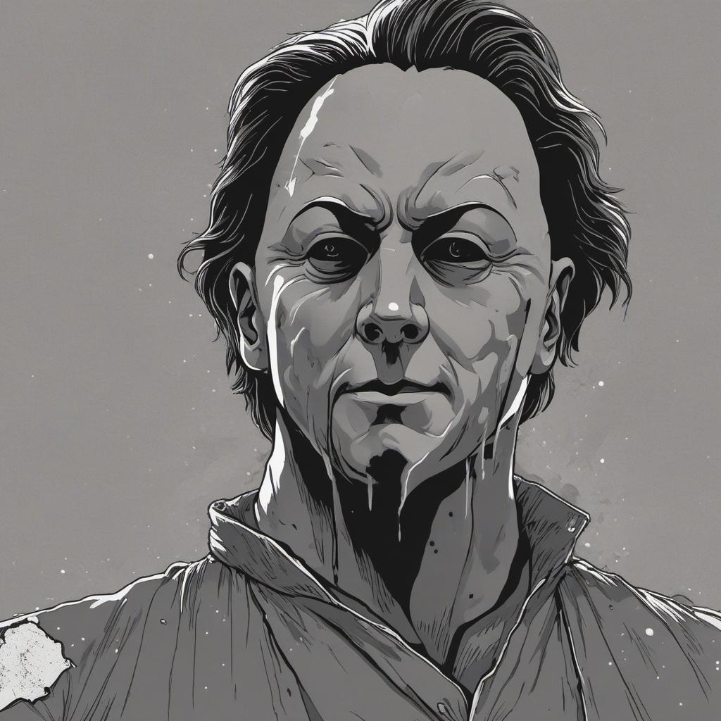  michael myers terrifying, profile image style