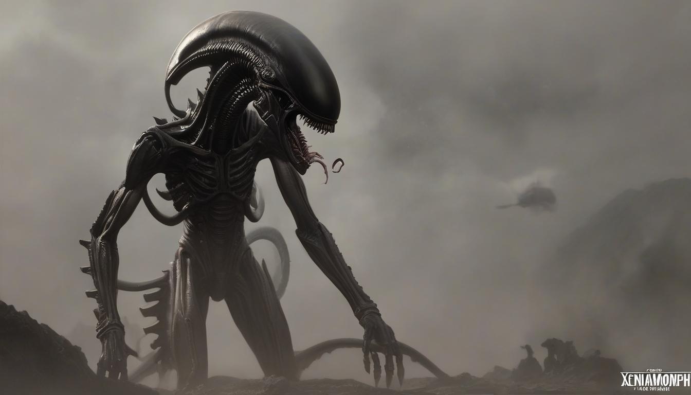  sign, xenomorph, warhammer 40000, space, realism, horror