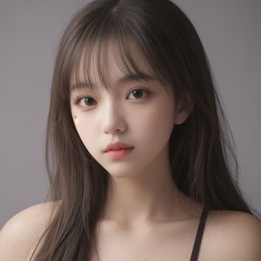  girl, best quality, solo, headshot, simple background