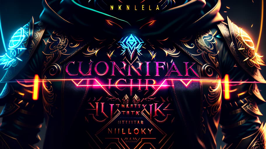  TikTok banner with the text NeLaska, ((Cinematic lighting)), (glowing), ((dramatic lighting)), ((beautiful detailed glow)), intricate detail, lens flare, backlighting, (neon lights:1.6) hyperrealistic, full body, detailed clothing, highly detailed, cinematic lighting, stunningly beautiful, intricate, sharp focus, f/1. 8, 85mm, (centered image composition), (professionally color graded), ((bright soft diffused light)), volumetric fog, trending on instagram, trending on tumblr, HDR 4K, 8K