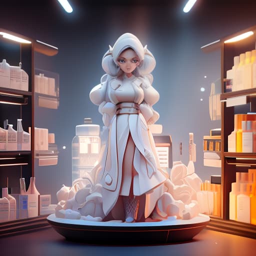  Minimalistic 3D model of a pharmacy. hyperrealistic, full body, detailed clothing, highly detailed, cinematic lighting, stunningly beautiful, intricate, sharp focus, f/1. 8, 85mm, (centered image composition), (professionally color graded), ((bright soft diffused light)), volumetric fog, trending on instagram, trending on tumblr, HDR 4K, 8K